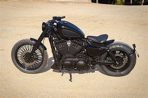 Black Harley Sportster Bobber | Reviewmotors.co