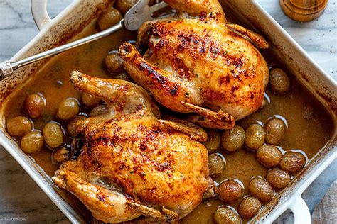 Roasted Cornish Hens Recipe with Grapes – How to Roast Cornish Hen — Eatwell101