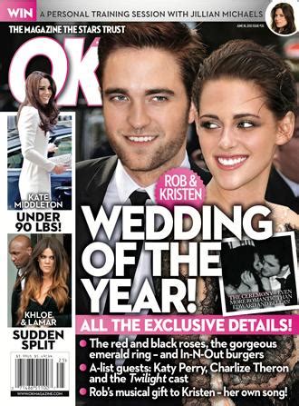 OK! COVER STORY: Robert Pattinson and Kristen Stewart's Romantic Wedding