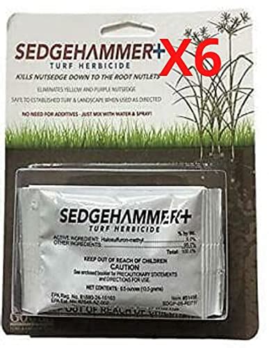 Sedgehammer Plus Turf Herbicide 13.5 Grams (6 Packs) | Pricepulse