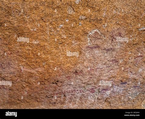 Rock art - Spitzkoppe mountain - Damaraland - Namibia Stock Photo - Alamy