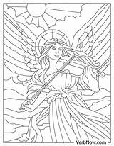 21 Free Angel Coloring Pages For Download Printable PDF sketch template