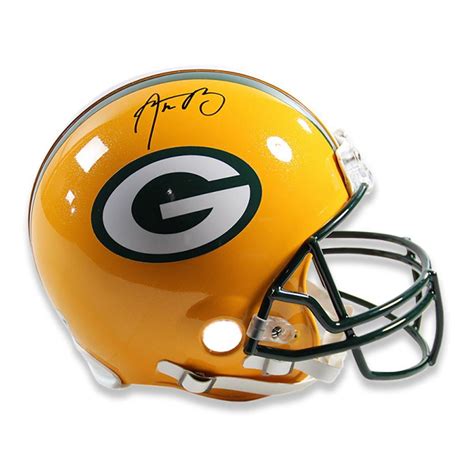 Aaron Rodgers Signed Packers Full Size Authentic Proline Helmet ...