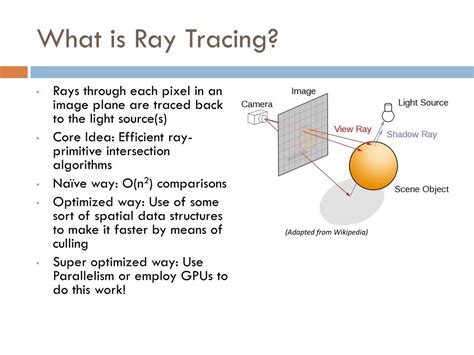 PPT - Ray Tracing on GPU PowerPoint Presentation - ID:234869