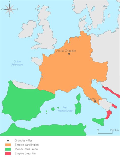 Byzance et l 'Europe carolingienne, deux héritiers de l 'empire romain