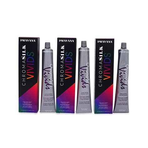 PRAVANA ChromaSilk Vivids (Silver), 3 0z- 2 Pack