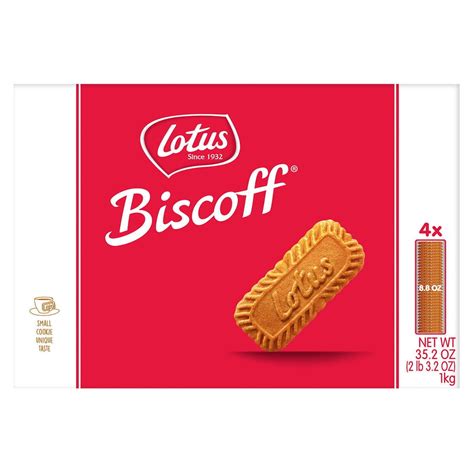 Lotus Biscoff Cookies, 35.2 Ounce - Walmart.com