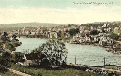 Bridgewater, Nova Scotia Canada postcard c1912 | Nova scotia canada ...