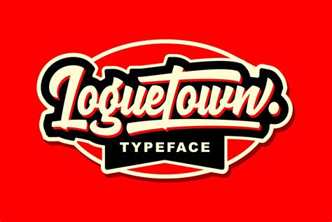 LOGUETOWN - FREE BRUSH SCRIPT FONT on Behance