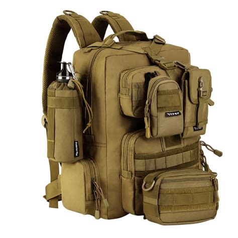 Military Tactical Bag Assault Backpack Army Molle Waterproof Bug Out Bags Backpack Small ...