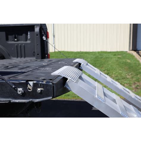 Gen-Y Single Heavy Duty 10 foot Aluminum Loading Ramp 15" x 120" 5K Ca ...