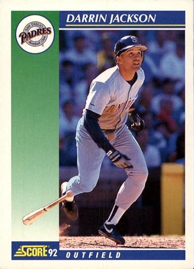 Amazon.com: 1992 Score Baseball Card #521 Darrin Jackson: Collectibles ...