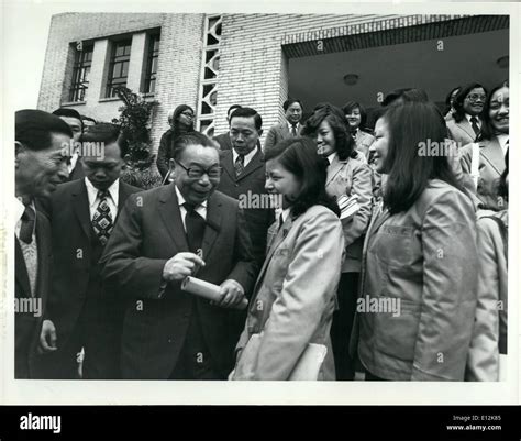 Feb. 24, 2012 - Premier Chiang Ching-Kuo, Taiwan, with university students, 1976 Stock Photo - Alamy