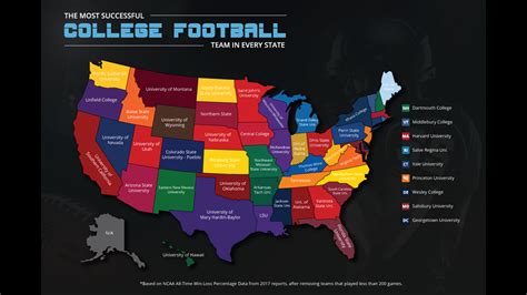 Map shows the best college football team in every state | wqad.com