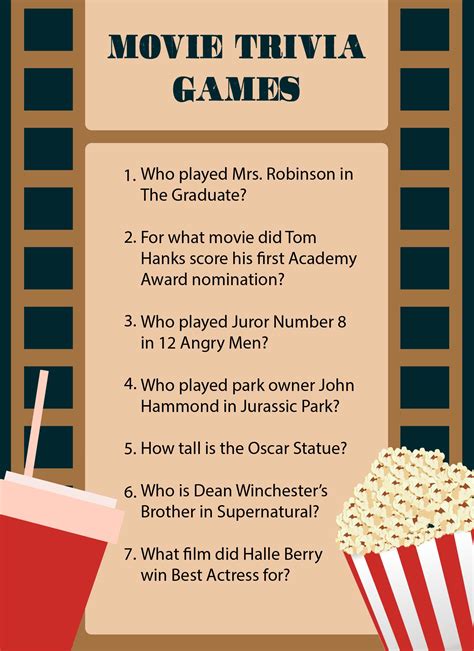 TV Trivia Games - 6 Free PDF Printables | Printablee