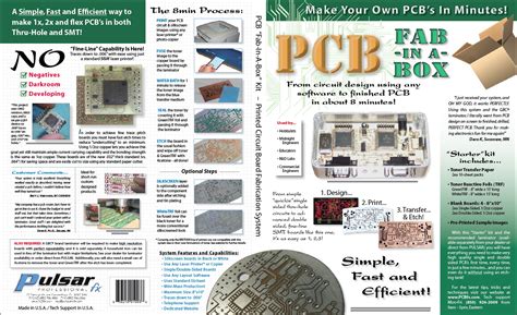 PCB "Fab-In-A-Box" ... The 8min circuit board system