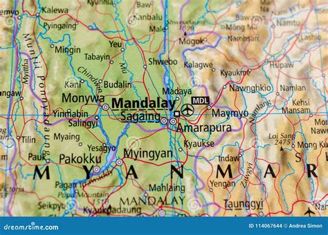 Mandalay Area Map