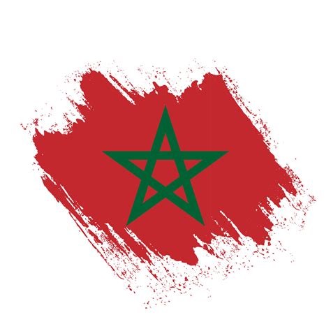 Morocco splash flag vector 16542680 Vector Art at Vecteezy