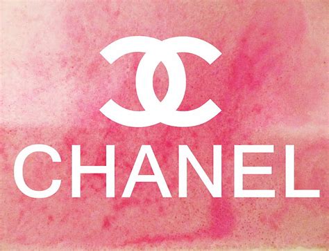 HD wallpaper: Chanel, logo, Pink Background | Wallpaper Flare