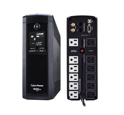 UPS: CyberPower Intelligent LCD CP1500AVRLCD 1500VA UPS