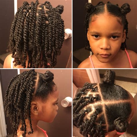 Hairstyles Natural Hair Black Kids - Wavy Haircut