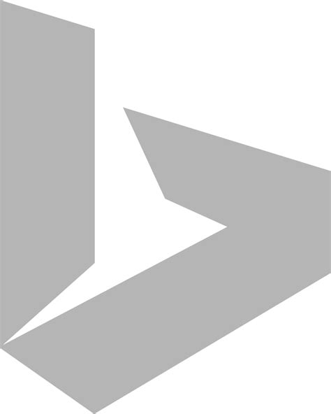 Bing Logo Black and White (3) – Brands Logos