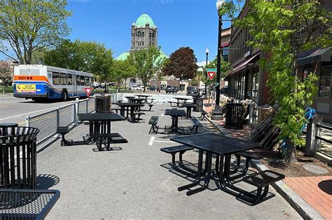 Taunton Awarded 40K Grant for Temporary Outdoor Seating Area