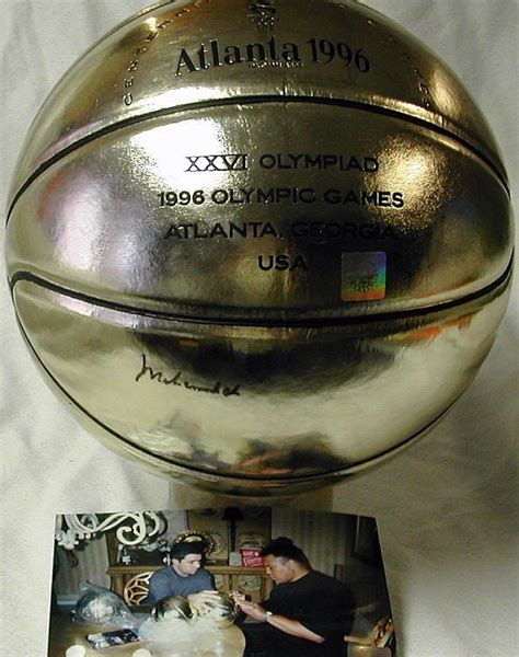 Muhammad Ali Signed Olympic Basketball