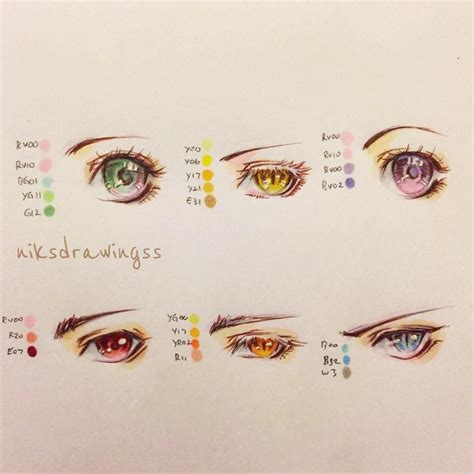 What Is Your Anime Eye Color It is she who forms the color of the eyes