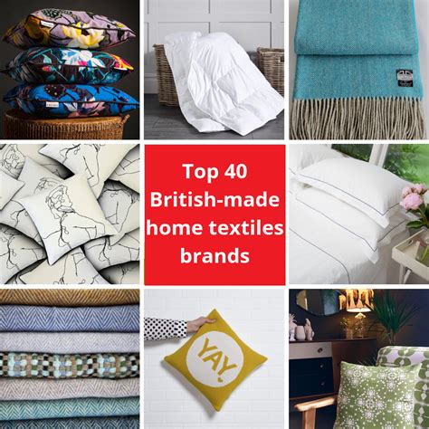 Top 40 British-made Home Textiles Brands (The Ultimate List)