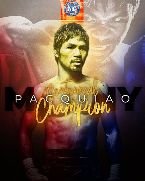 Manny Pacquiao named WBA Centennial Champion – World Boxing Association