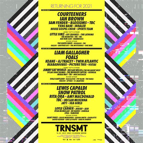 Trnsmt Line Up 2024 - Roch Rubetta