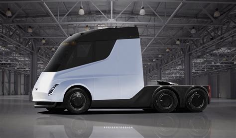 Tesla semi-truck with crew cabin brought to life in latest renderings