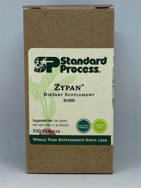 Standard Process Zypan 330 Tablets-812122000000