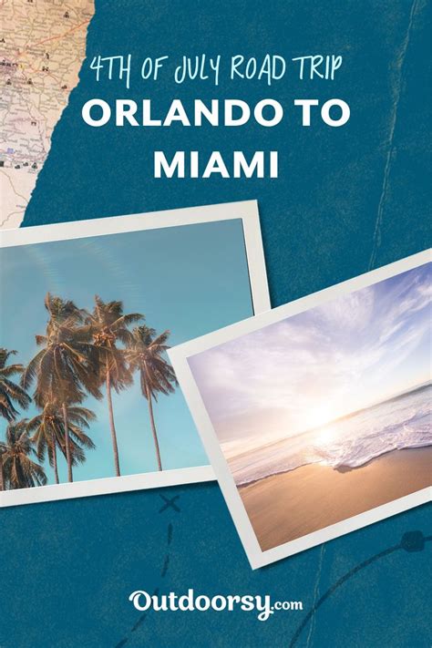 Orlando to Miami Road Trip | Outdoorsy | Road trip, Trip, Outdoor ...