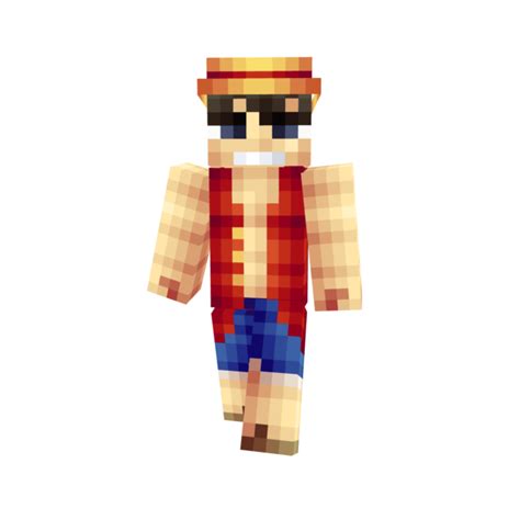 Monkey D Luffy Straw Hat Skin Minecraft Anime Skins | Images and Photos finder