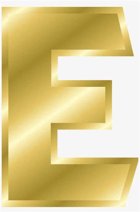 Download Gold Letter E Png Clipart Letter Clip Art - Gold Letter E Png ...