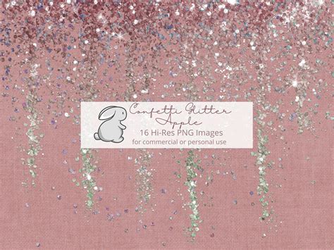 Confetti Glitter Clipart Graphic by Kandace Lalo · Creative Fabrica