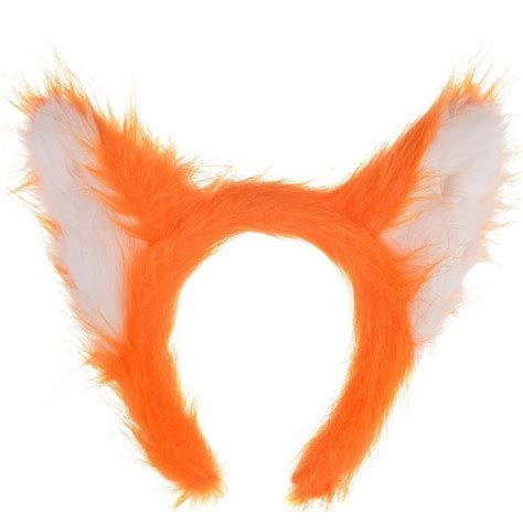 Adult Fox Ears Headband 2 1/4in x 3 1/2in | Party City