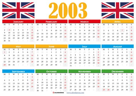 2023 Calendar With Holidays Printable UK