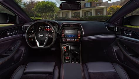 A Peek Inside The 2022 Nissan Maxima's Interior