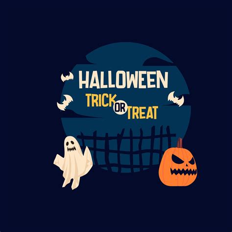 halloween trick or treat background 11842766 Vector Art at Vecteezy