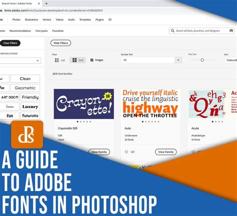 Adobe Fonts in Photoshop: The Essential Guide