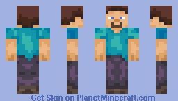 Steve PixelArt Minecraft Skin