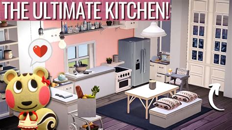 The ULTIMATE Kitchen layout for ACNH | Speed Build and Tutorial ...