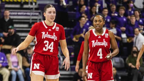 Nebraska women's basketball holds off Northwestern for road win