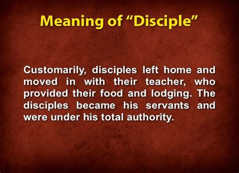 What is a Disciple? - The Meaning of the Term “Disciple” - Quran Mualim