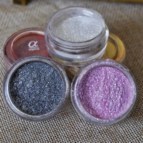 Quality White Shimmer Glitter Eyeshadow Powder Pigment Colorful Makeup ...