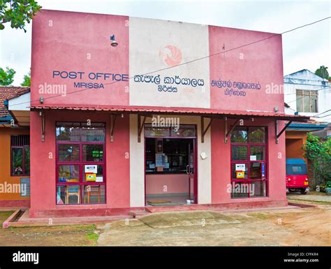 Facade of the Post Office at Mirissa in southern Sri Lanka Stock Photo - Alamy