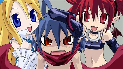 Download Flonne (Disgaea) Etna (Disgaea) Laharl (Disgaea) Anime Disgaea HD Wallpaper